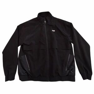 FIGS Sydney Scrub Jacket for Women Black Sz Small